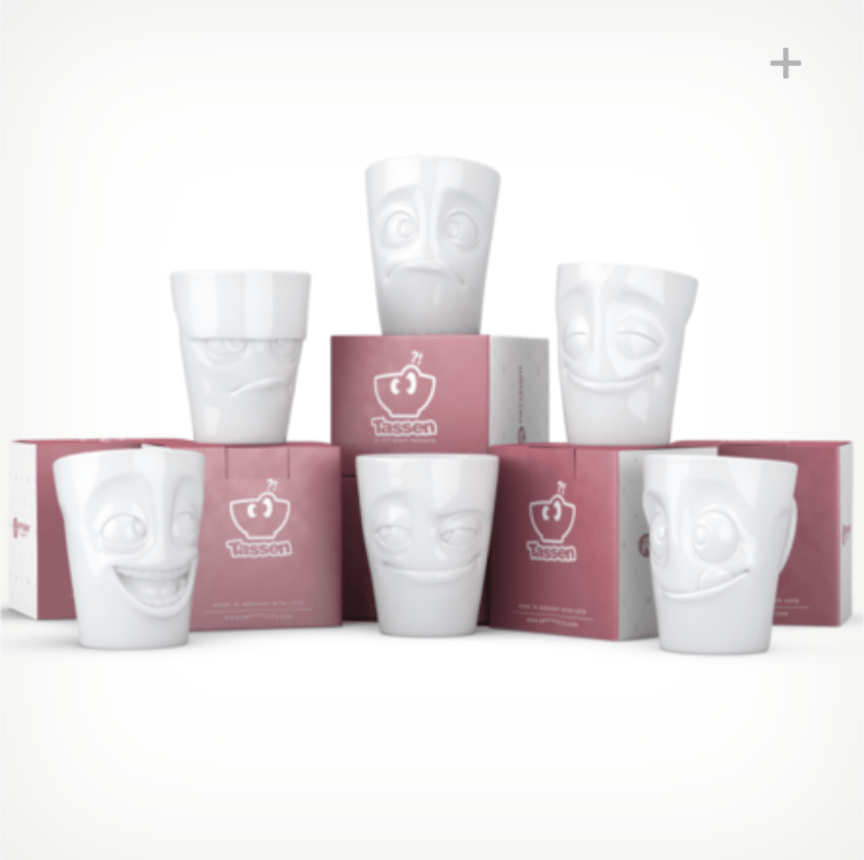 Cană Impish alb 350 ml.
